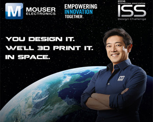 Mouser Electronics,  Grant Imahara Release Video on First-of-Its-Kind I.S.S. Design Challenge 
